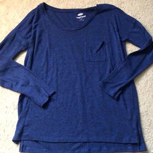 EUC Old Navy boyfriend style long sleeve top
